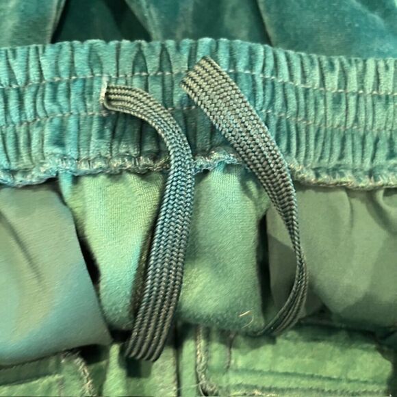 Scotch & Soda Velour Sweatpants Lounge Pants Velvet Emerald Green Size Small - Picture 10 of 13